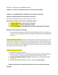 Comptabilité financière et macroéconomie : Notes de cours