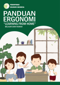 Ergonomics Guide: Learning From Home