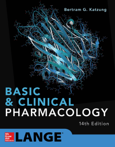 Basic & Clinical Pharmacology Textbook, 14th Edition