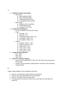 PLC Programming Examples: Ladder Diagrams & I/O Addressing
