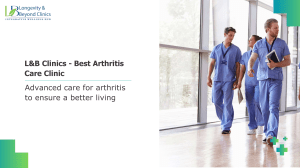 L&B Arthritis Clinic: Advanced Care for Pain-Free Living