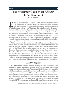 Myanmar Coup: ASEAN's Role & Geopolitical Implications