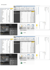 BI Practical: Power Query & Data Analysis