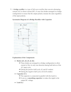 Bridge Rectifier & NOR Gate Explanation