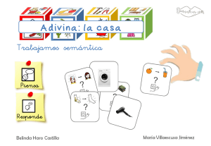 Adivinanzas de la Casa: Juego Semántico para Niños