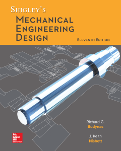 Shigley's Mechanical Engineering Design, 11th Edition