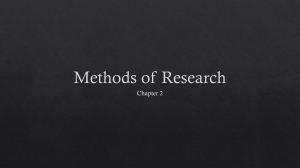 Psychology Research Methods: Ethics & Examples