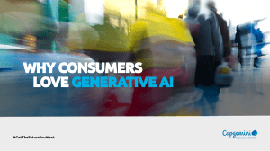 Generative AI: Consumer Love & Trust - Research Report