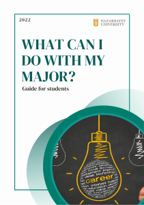 NU Career Guide: What Can I Do With My Major?