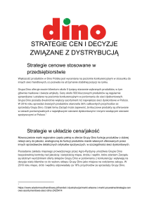 Dino Polska: Analiza Strategii Cen i Dystrybucji