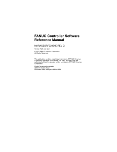 FANUC Controller Software Reference Manual