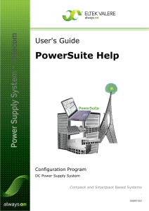 PowerSuite Help User's Guide