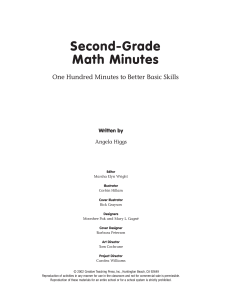 Minute-Math-Grade 2