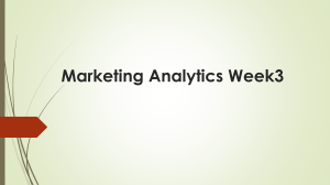 Marketing Analytics Methods: Descriptive, Predictive, Prescriptive