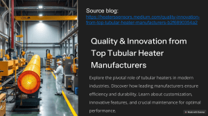 Tubular Heaters: Quality, Innovation & Manufacturers