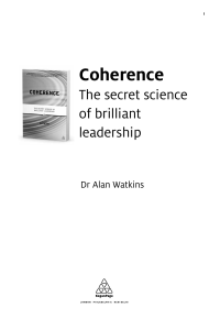 Coherence: The Science of Brilliant Leadership