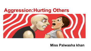 Aggression: Hurting Others - Social Psychology Presentation