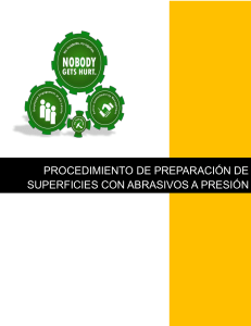 Procedimiento de Preparación de Superficies con Abrasivos