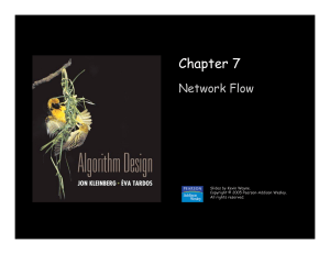 Network Flow Algorithms: Max-Flow Min-Cut Presentation