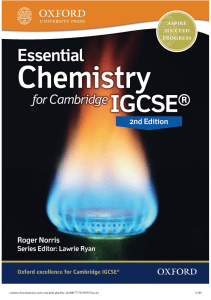 Essential Chemistry for Cambridge IGCSE 2nd Edition