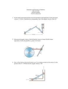 Kinematics & Dynamics Practice Problems: Angular Velocity