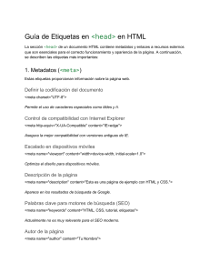 HTML Head Tag Guide: Metadata, Stylesheets & SEO