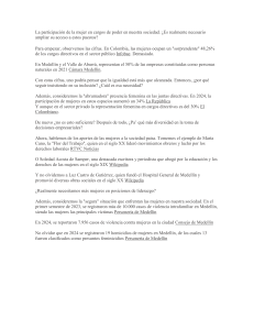 Mujeres en el poder: Roles de liderazgo en Colombia y Medellín