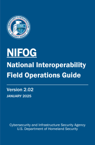 NIFOG: National Interoperability Field Operations Guide