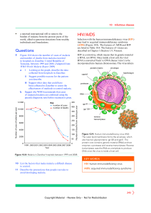 HIV/AIDS & Malaria: Biology Coursebook Excerpt