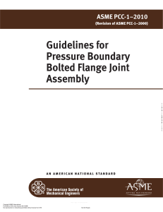 ASME PCC-1-2010: Flange Joint Assembly Guidelines