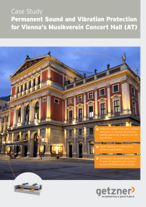 Vienna Musikverein: Sound & Vibration Protection Case Study