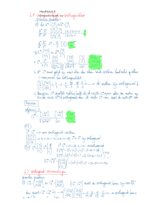 Orthogonality Exercises and Solutions