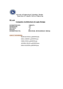 Logic Gate Operations: NAND, NOR, XOR, XNOR Lab Report