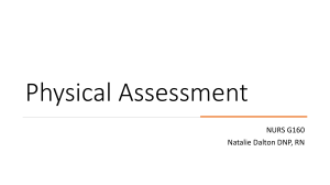 Physical Assessment in Nursing: Techniques & Procedures