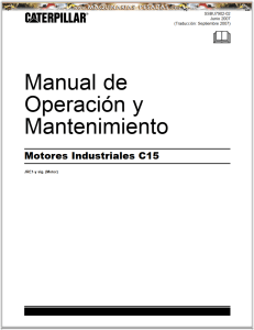 C15 Industrial Engine Operation & Maintenance Manual