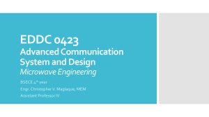 Topic 4 Microwave Link Calculations