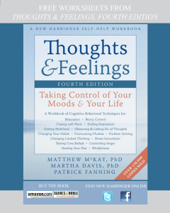 CBT Worksheets: Thoughts & Feelings 4th Edition