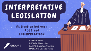 Administrative Rules vs. Interpretations: A Legal Overview