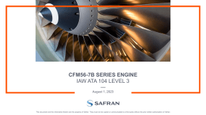 Powerplant line and base maintenance CFM56-7B REV 03