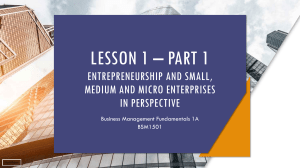 Entrepreneurship vs. Intrapreneurship vs. Small Business Management