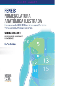 Nomenclatura Anatómica Ilustrada de Feneis