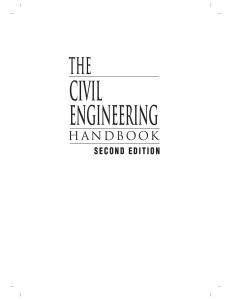 Civil Engineering Handbook, 2nd Edition