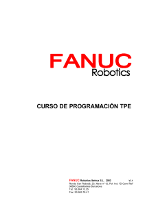 Curso de Programación de Robots FANUC TPE