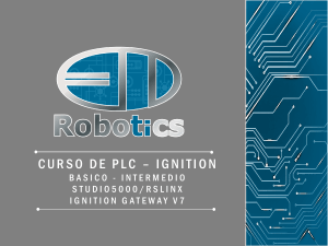 Curso PLC & Ignition: Studio5000/RSLinx, Ignition Gateway V7