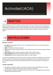 Actividad de Dibujo Técnico: Uso de Escuadras