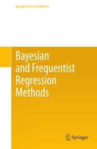 Bayesian and Frequentist Regression Methods