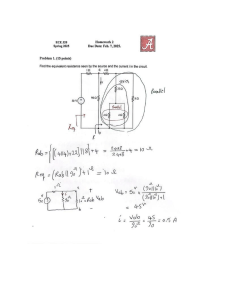 ECE 320 Homework: Circuit Analysis & Equivalent Resistance