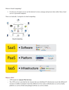 Cloud Computing & AWS Basics: EC2, Elastic Beanstalk, ELB