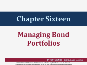 Bond Portfolio Management: Strategies & Risk