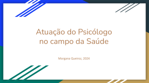 Atuação do Psicólogo no SUS (Sistema Único de Saúde)